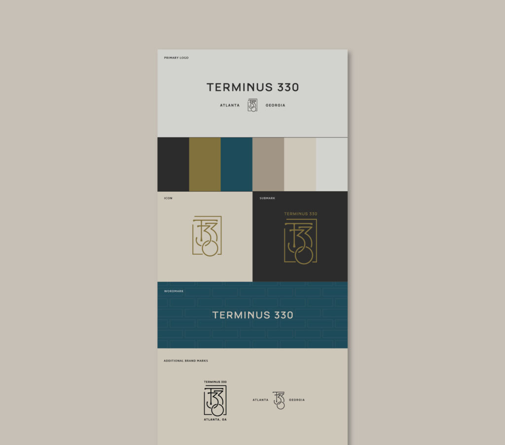Brand feature for Terminus 330 branding project